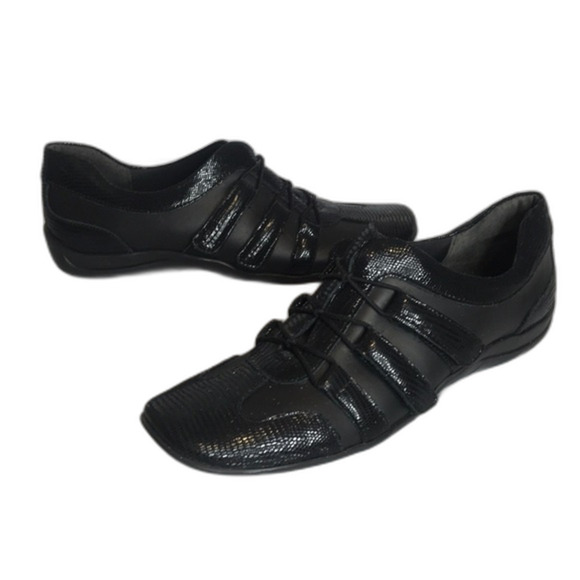 Walking cradles audio leather blank patent lizard print slip on shoes size 8.5 s - Picture 2 of 10